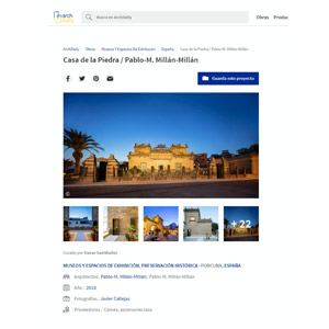 2018_Casa de la Piedra en Archdaily web