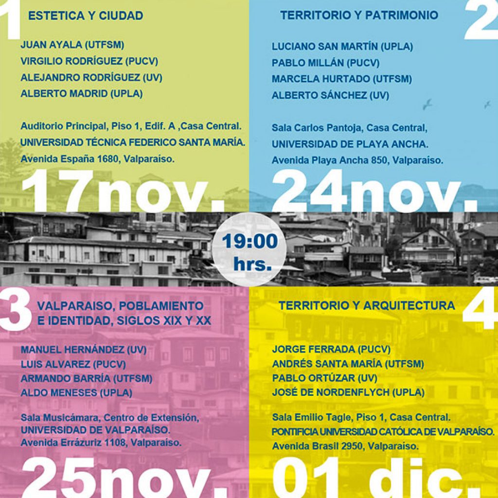 Conferencia sobre patrimonio de Valparaíso